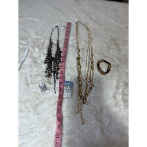 Jody Coyote 18 it good plate earrings, necklace bracelet lot